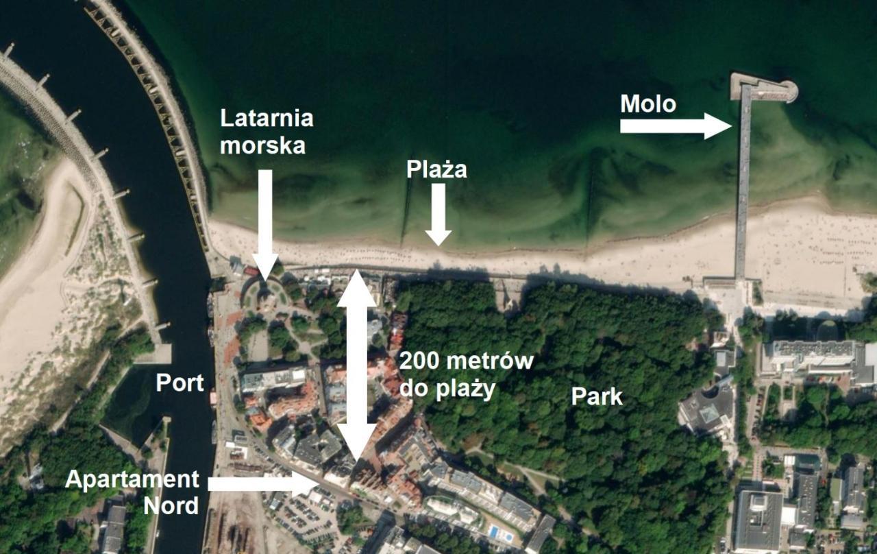 Apartament Nord Kołobrzeg Eksteriør bilde